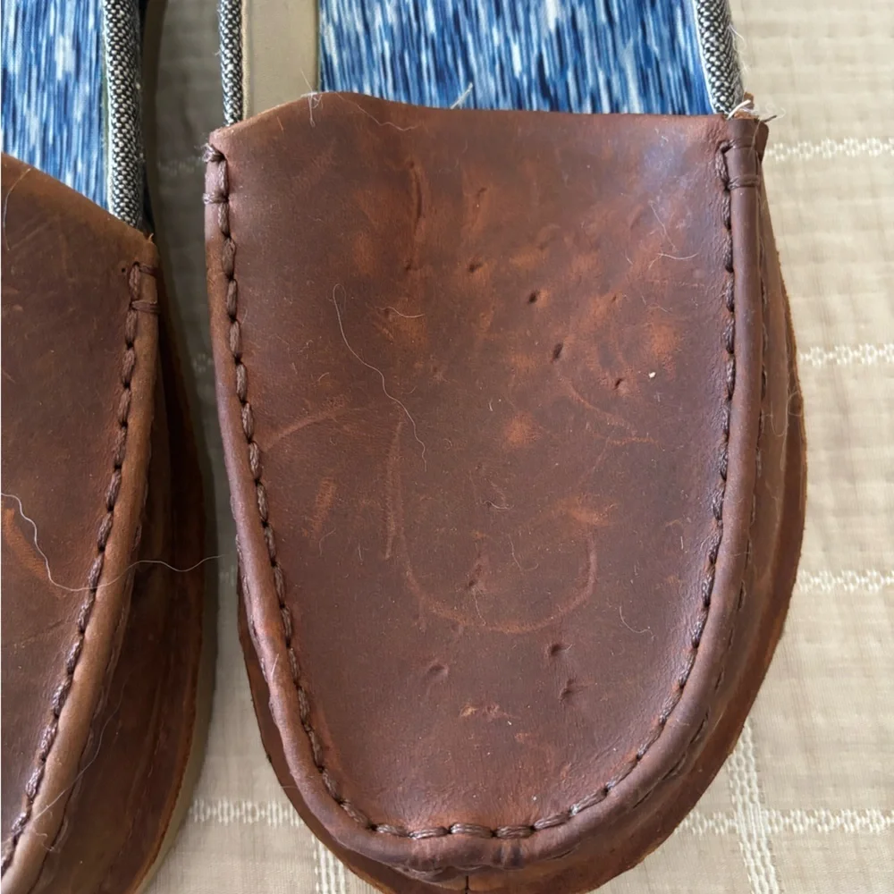 WRANGLER MEN'S SLIP-ON LOAFERS - MOC TOE size 10.5 - Picture 4 of 7